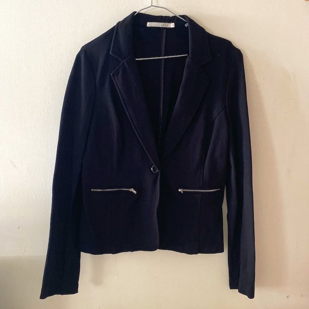 HAVE Black Business Jacket Blazer